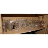 A collection of assorted drinking glasses