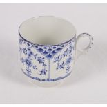 A blue and white "onion" pattern part dinner service and other items of table china