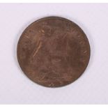 A 1912 Heaton Mint copper penny