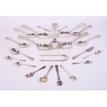 A selection of silver flatware, 22.2oz troy approx