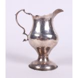 A George III silver cream jug, marks London 1772, 2.5oz troy approx