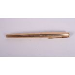 A Parker 61 12ct rolled gold fountain pen