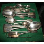 A selection of silver flatware, 22.2oz troy approx