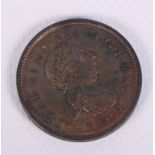 An 1806 copper penny