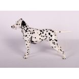 A Royal Doulton model of a dalmatian, a Royal Crown Derby pin dish and cover and other items of