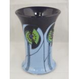 A Moorcroft Vase with Charles Rennie Mackintosh design; 16cm high.