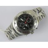 A Fila gents stainless stell chronograph bracelet watch,