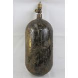 A WWII Spitfire oxygen tank MK1 dated 19