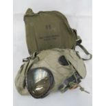 A US Army gas mask first Gulf war issue,