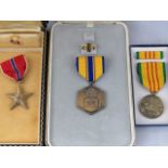 Three US Pilot medals, Vietnam War era;