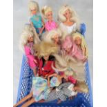 Ten assorted Barbie dolls, various c1980s and 1990s.