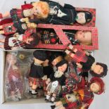 An assortment of 20th century dolls of various sizes and makes,