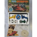 A retro Scalextric Superspeed model car