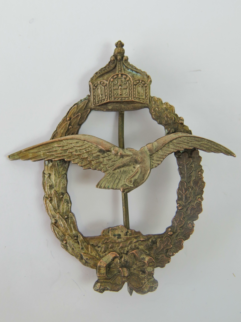 A World War I style German pilot's badge