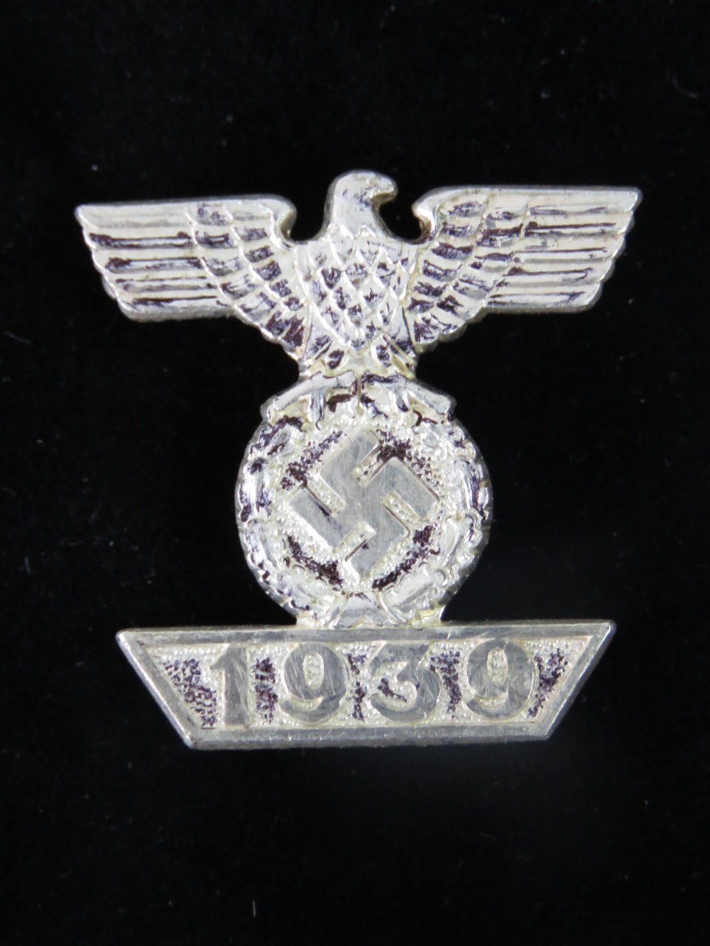 A reproduction WW2 Nazi Iron Cross bar;