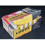 Lodge racing spark plugs; a boxed set of