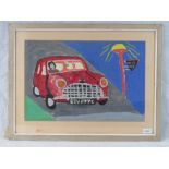 Watercolour: study of a mini by world-re