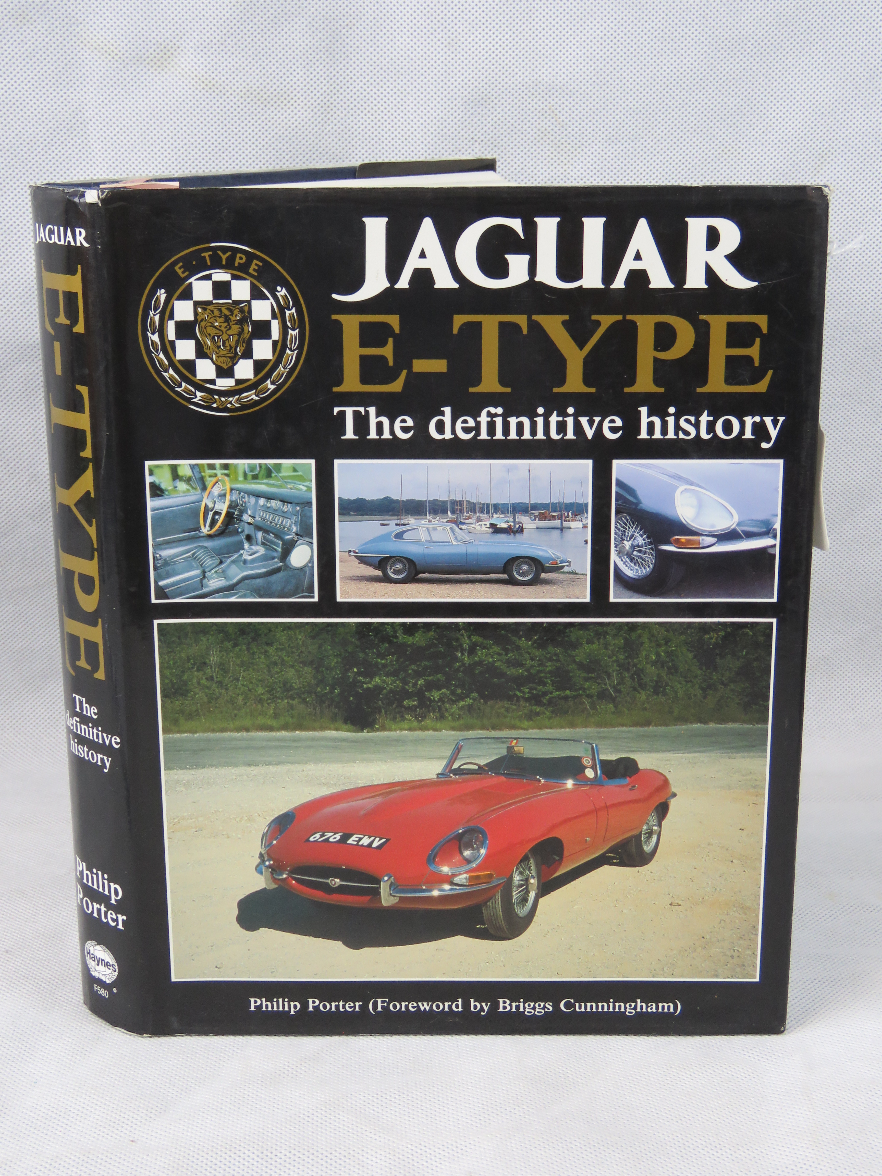 Book Jaguar E type the definitive history by Philip porter dated 1992