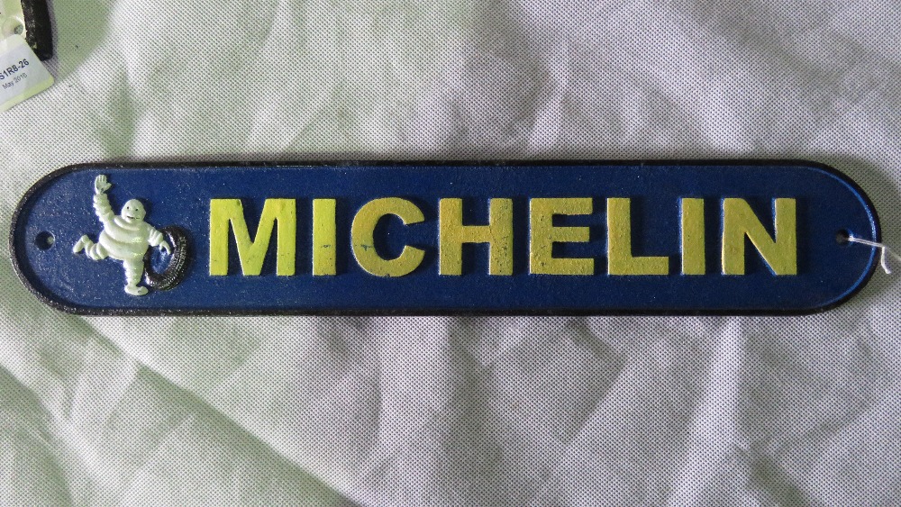 A 51cm wide Michelin sign