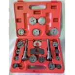 A brake caliper rewind kit.