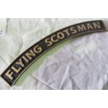 A cast metal 'Flying Scotsman' reproduct