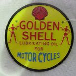 A Shell sign with stickmen depictions, 2
