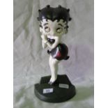 A Betty Boop door stop, standing 38cm hi