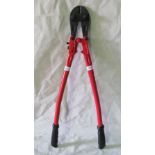 A pair of 30" bolt cutters