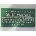 A reproduction 'Southern Railways, Quiet