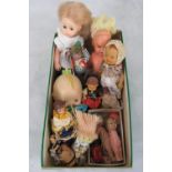 An assortment of 20th century 'baby' dol
