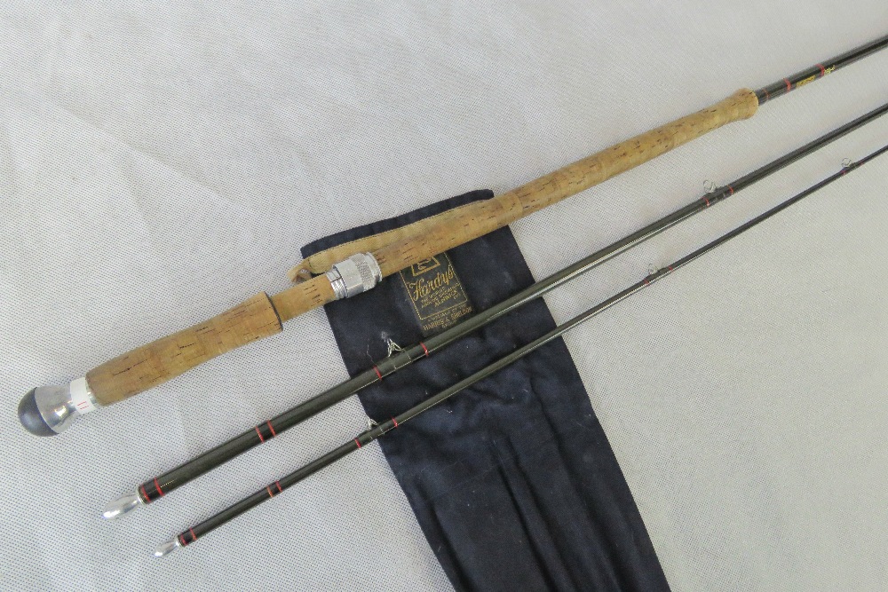 A 16' Hardy Graphite three piece Salmon Fly rod.