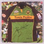 Paul Grayson, England and Northampton Saints rugby player, signed, limited edition,