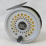 A Rimfly Magnum Salmon fly reel complete with backing.