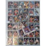 41 autographed Ringlords trading boxing cards, including Mike Tyson Lennox Lewis,