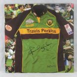 Paul Grayson, England and Northampton Saints rugby player, signed,
