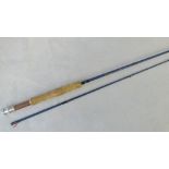 An Avington Mk II 9 foot two-sectional fly rod- takes a Number 6 floating fly line.