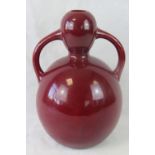 A Wemyss double-gourd twin-handled vase