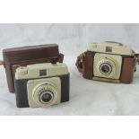 A pair of vintage Ilford Sporti 4 camera