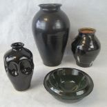 Four large items of Philip Gardner Corni