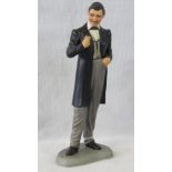 Clark Gable as "Rhett Butler" from Gone with the Wind, figurine by Franklin Mint; 27.5cm high.