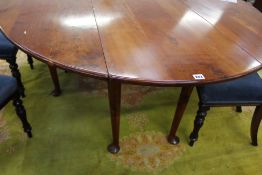 A BESPOKE SOLID YEW WOOD LARGE WAKE TABLE