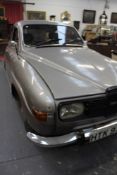 A SAAB 96 V4. SILVER ANNIVERSARY EDITION HTK970P 1975, RHD. ONLY 300 OF THIS EDITION EVER