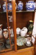 A QUANTITY OF 19TH.C.AND OTHER ORIENTAL CHINAWARE,ETC