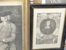 A group of old Master and later portrait prints