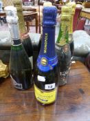 A 1999 Bollinger champagne together with four other bottles of champagne and one sparkling wine