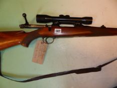 RIFLE (FAC OR RFD HOLDERS ONLY) BRNO BOLT ACTION .270 SERIAL NUMBER 15566 COMPLETE WITH SCOPE (ST.