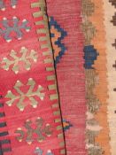 Two Turkish Tribal Kelim rugs