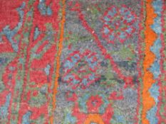 An antique Oushak carpet