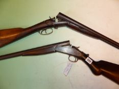 SHOTGUN (STOCK AND ACTION ONLY) HARRINGTON 12G. SINGLE BARREL SERIAL NUMBER A25051 ( ST.NO.3204)