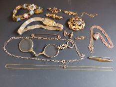 A selection of assorted jewellery,etc.